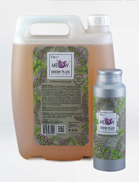 True Iconic Meow Show Plus Sampon pentru Pisici si pui de pisica 400ml