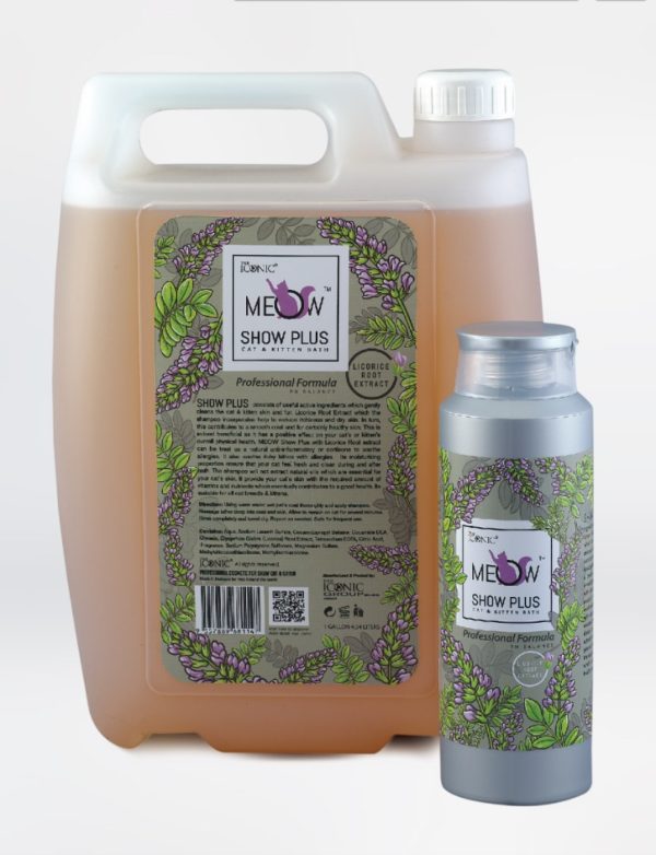 True Iconic Meow Show Plus Sampon pentru Pisici si pui de pisica 400ml