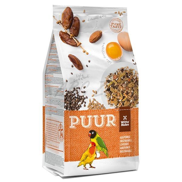 PUUR Hrană completă pentru papagali agapornis (lovebird)