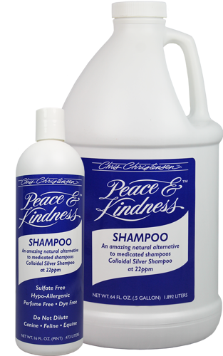 Chris Christensen Sampon Peace & Kindness cu Argint Coloidal pentru Afectiuni Dermatologice