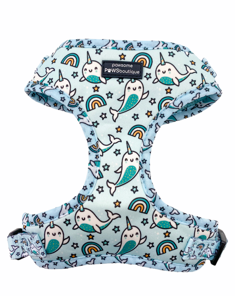 Pawsome Paws- Ham Narwhal Aqua Marine