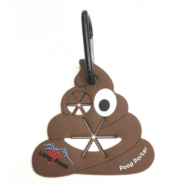 Suport Poop Porter pentru pungi igienice Smiley