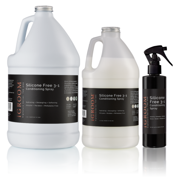 iGROOM Silicone Free 3-1 Conditioning/Detangling Spray pentru Caini