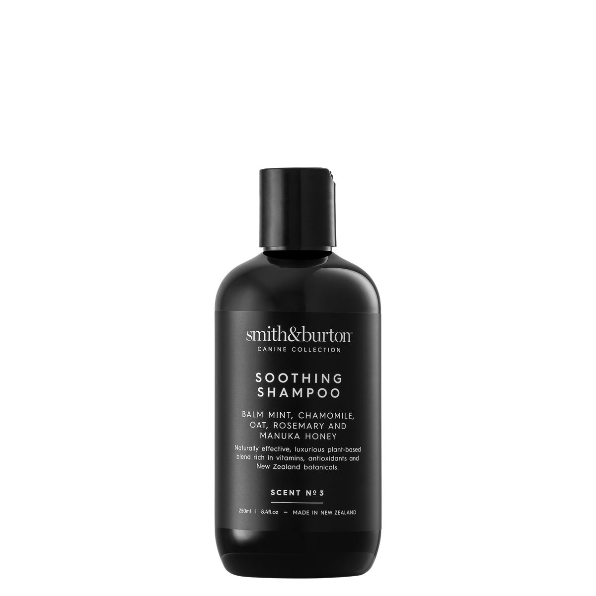 Smith&Burton Sampon Calmant BIO cu Balsam de Menta, Musetel, Ovaz, Rozmarin si Miere de Manuka