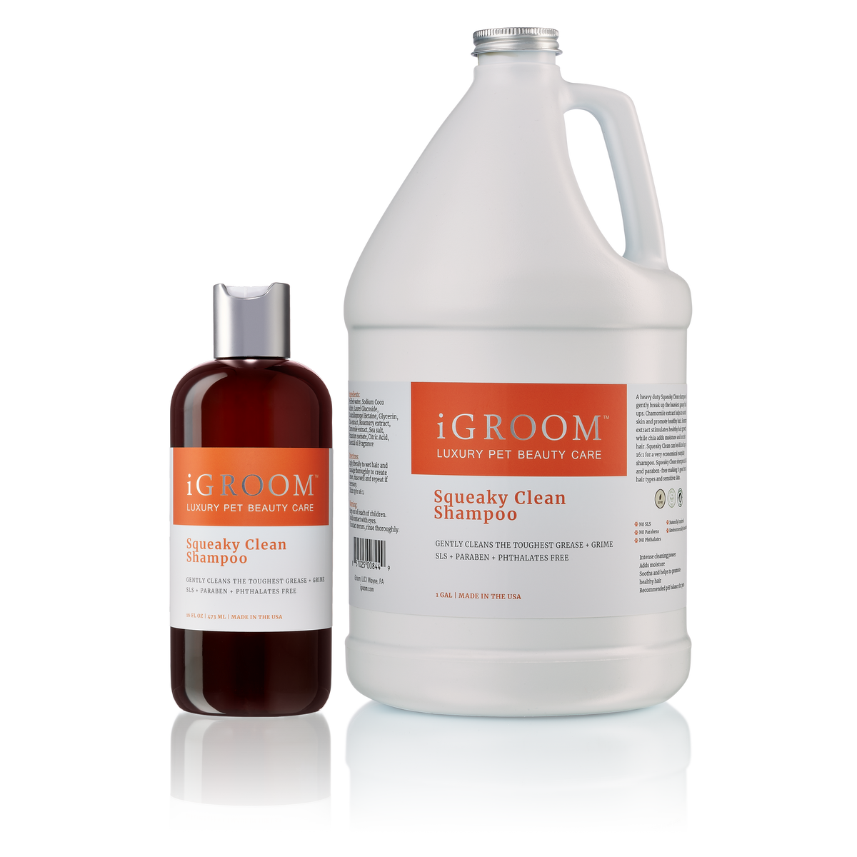 iGROOM Sampon Squeaky Clean pentru Caini