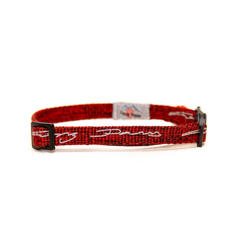 Zgarda Pisici Long Paws Reflectorizanta- Rosu