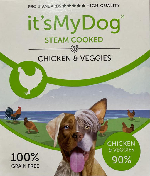 It's My Dog Hrana umeda pentru caini cu pui si legume 395g