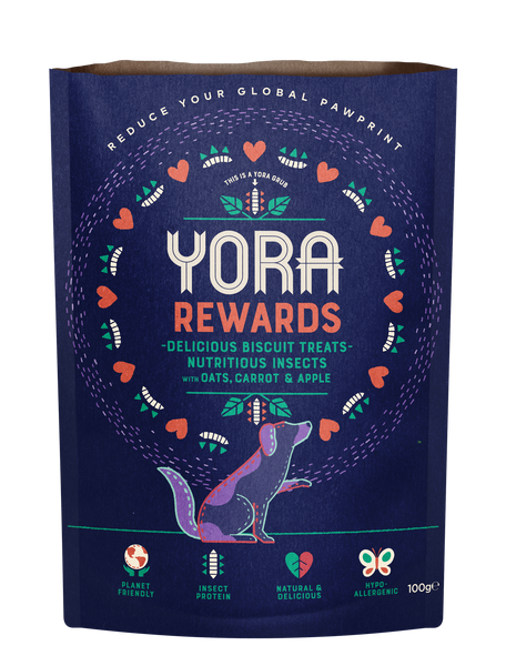 Yora Recompense Hipoalergenice Rewards Mar și Morcov 100g