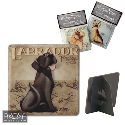 Magnet Labrador Negru - PetGuru Pet Shop by Vetomed
