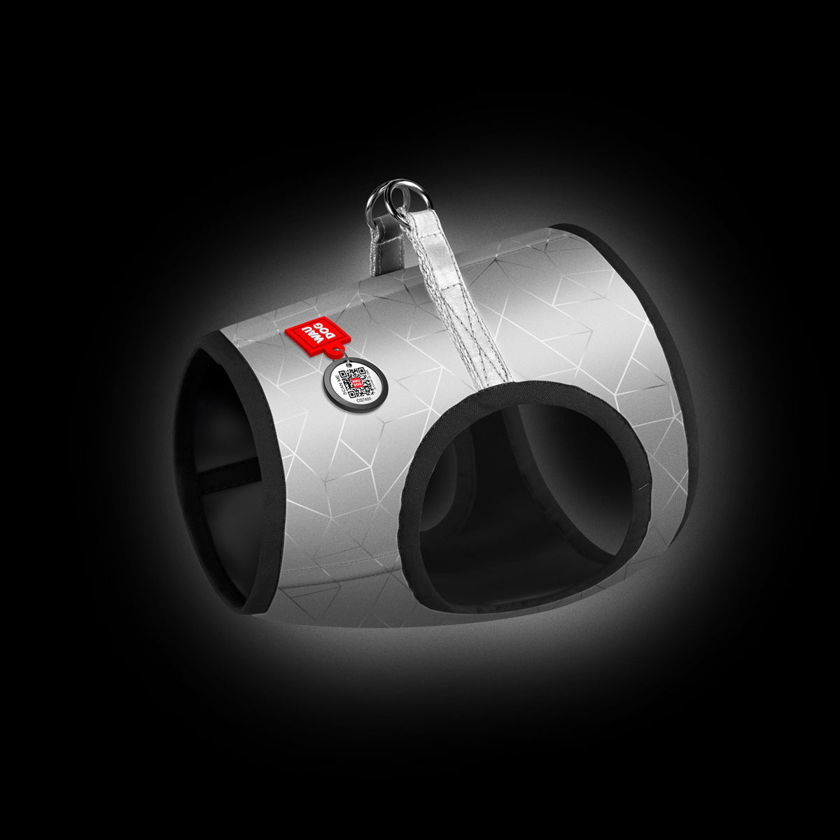 Ham/Geaca pentru caini Wau Dog Reflectorizant + Pasaport QR