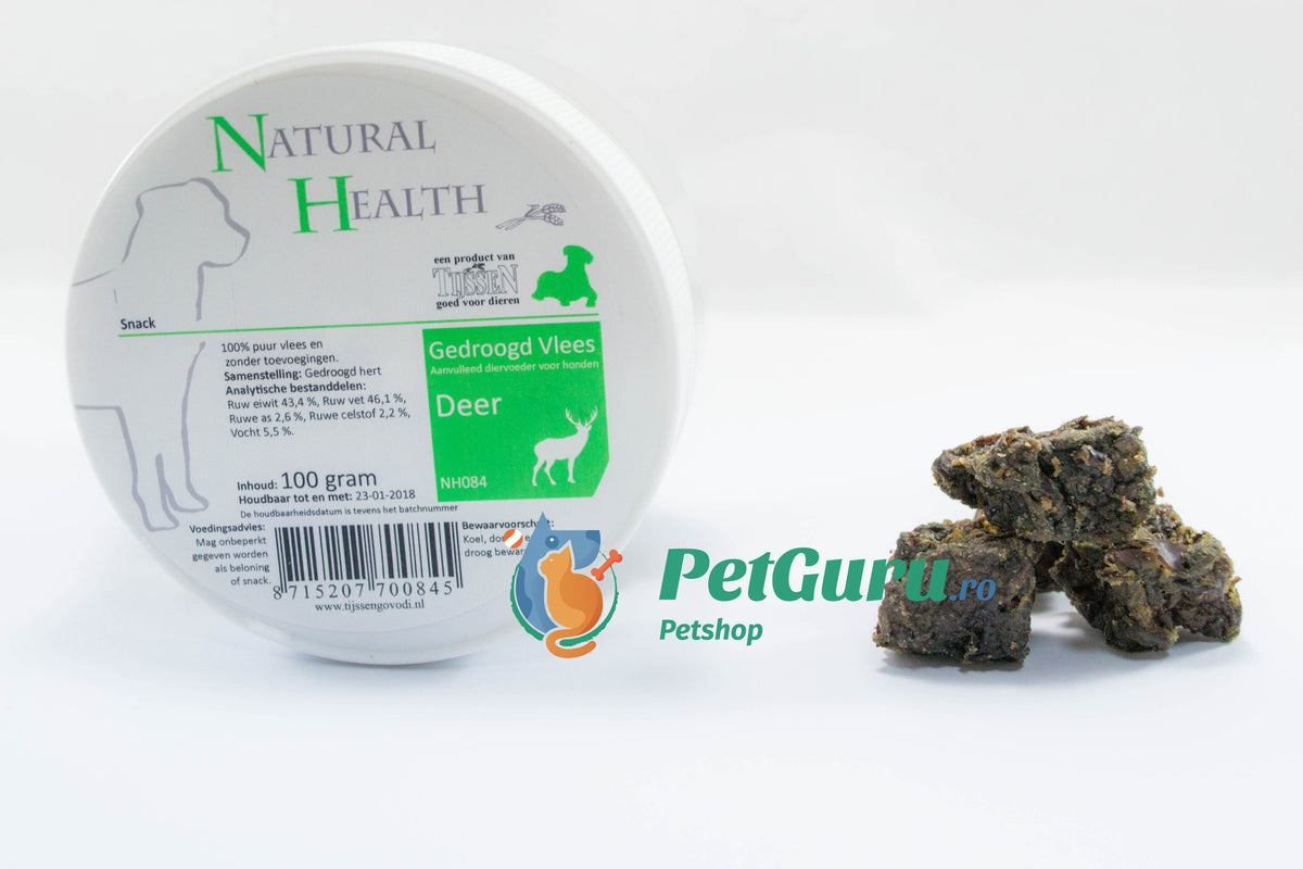 Recompensa pentru Caini din Carne Caprioara - Natural Health - PetGuru