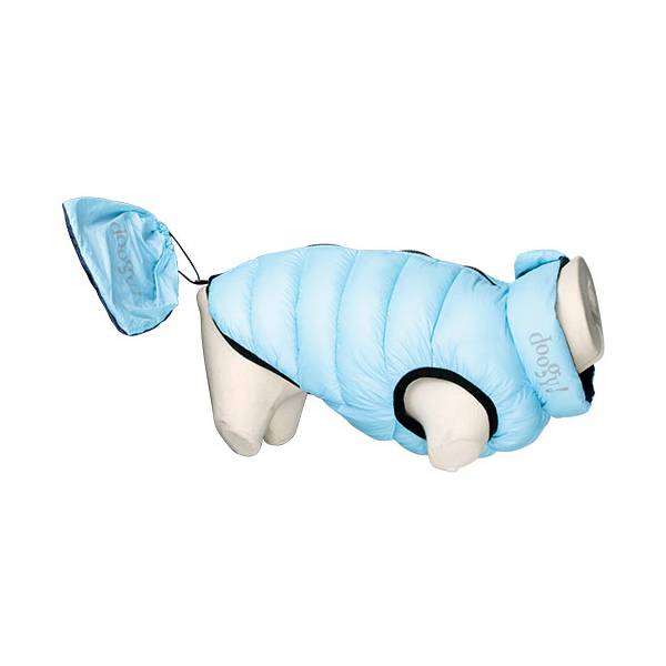 Doogy Haina Reversibila Lighty Albastru/Bleumarin pentru caini