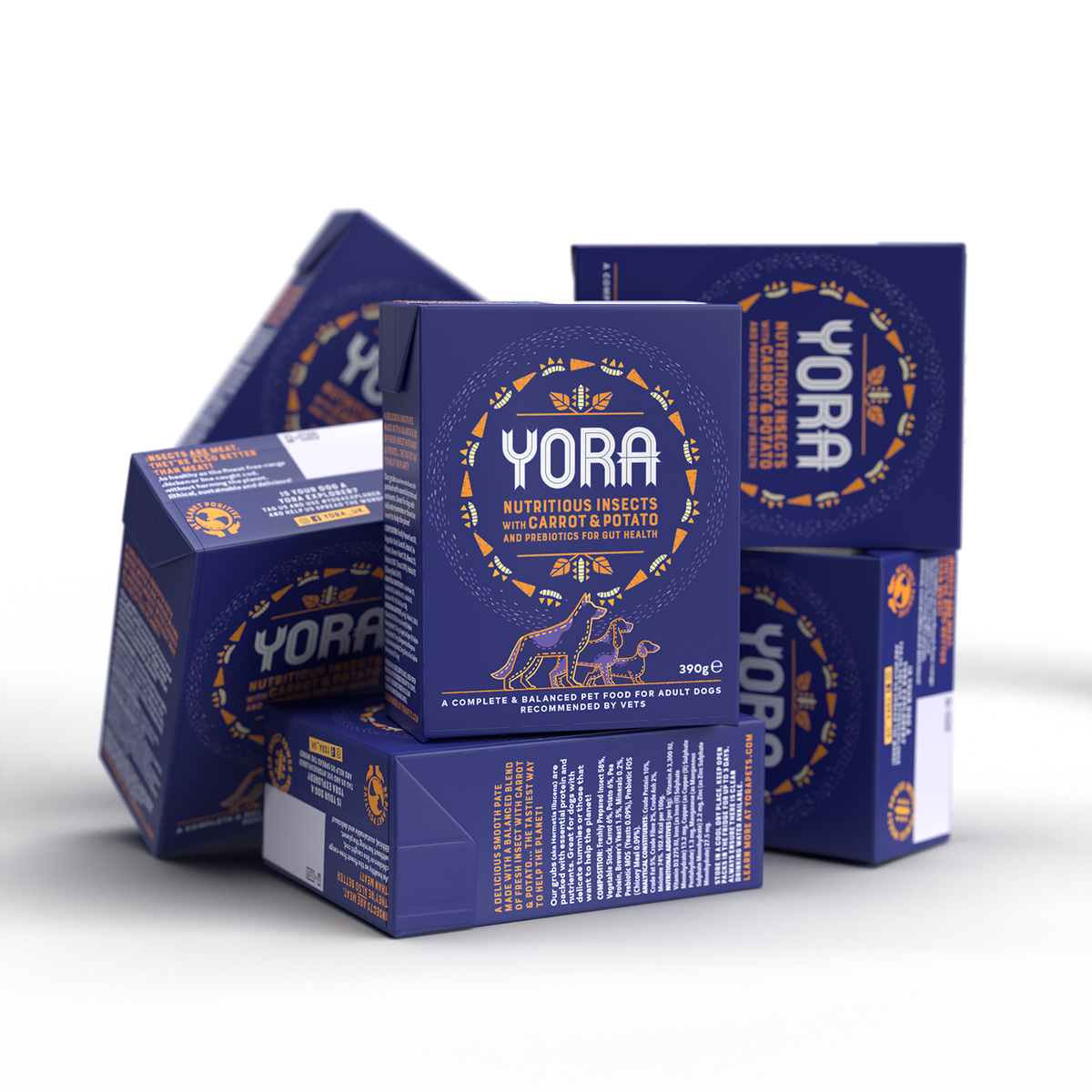 Yora Hrana Umeda Hipoalergenica cu morcov si cartof 390g