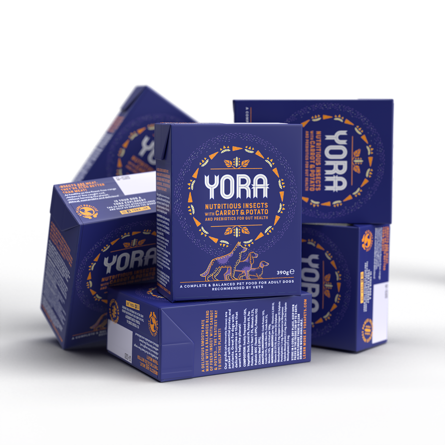 Yora Hrana Umeda Hipoalergenica cu morcov si cartof 390g