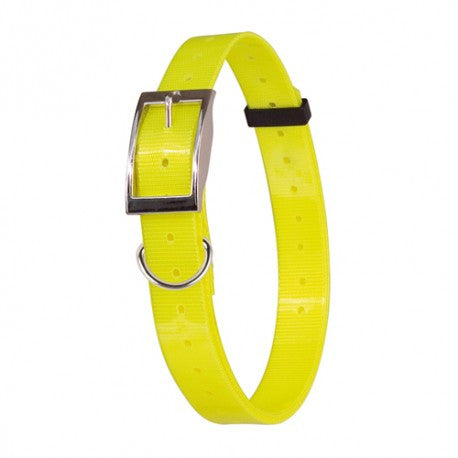 .Zgarda Nylon/Poliuretan 25mmx23-85cm galben