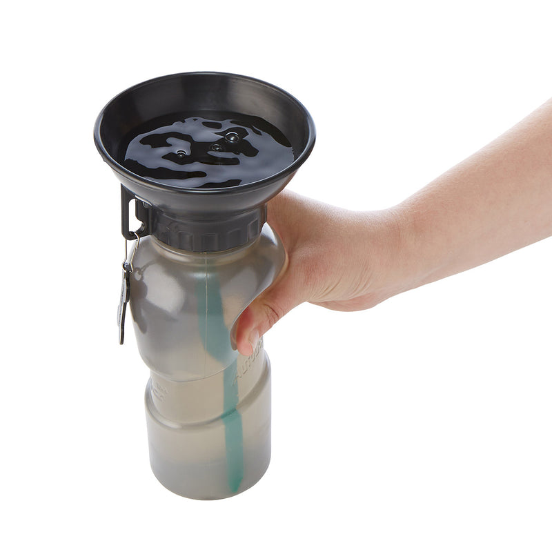 Highwave Auto Dog Mug sticla de apa pentru caini gri