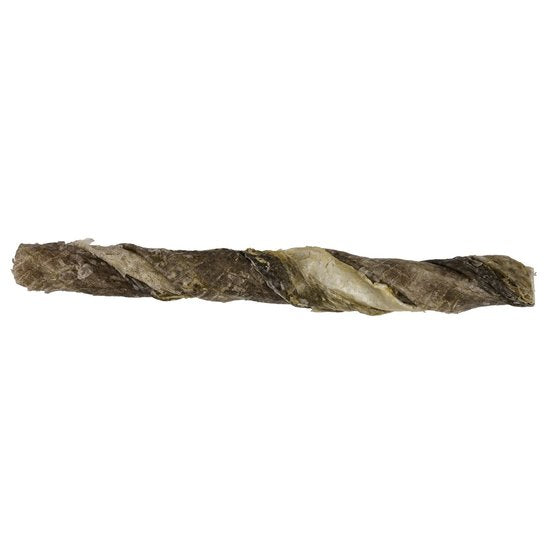 Braaaf Recompense pentru caini Roll Stick piele somon 12cm
