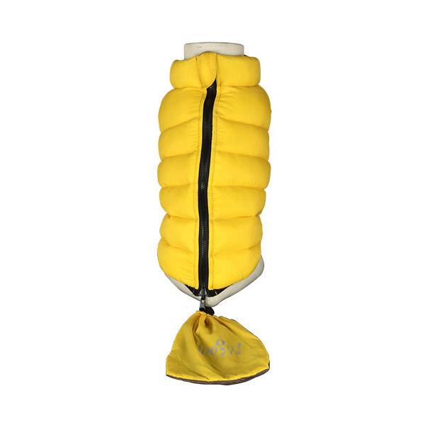 Doogy Haina Reversibila Lighty Galben/Maro pentru caini