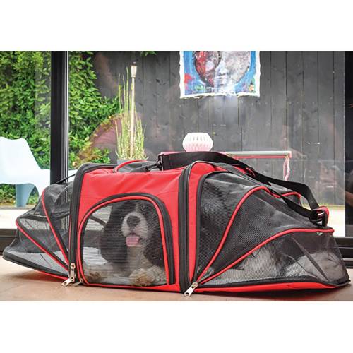 Geanta de transport tip acordeon Rosie 46x28x29cm