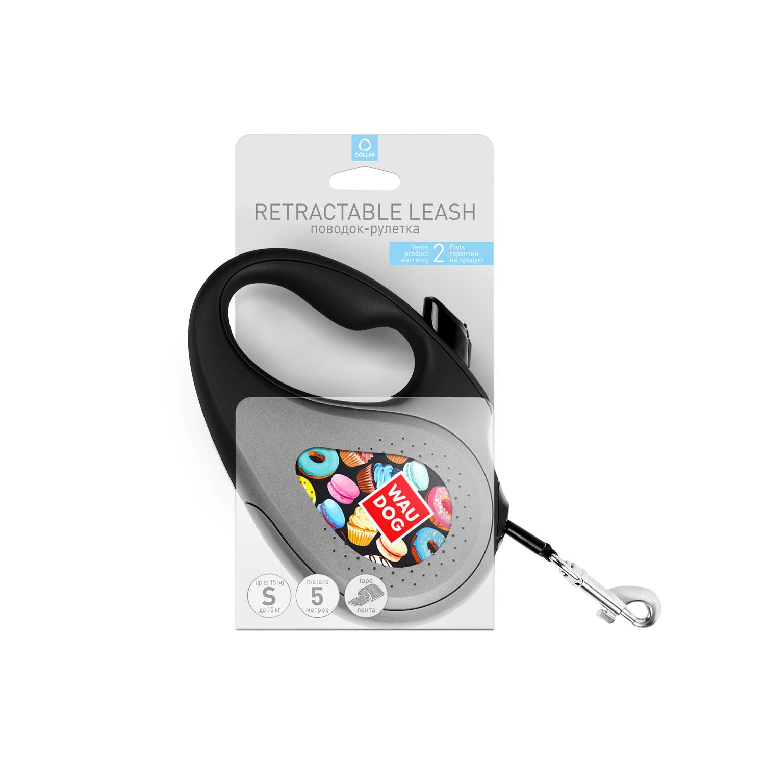 Lesa Retractabila pentru caini WAUDOG R-leash Donut