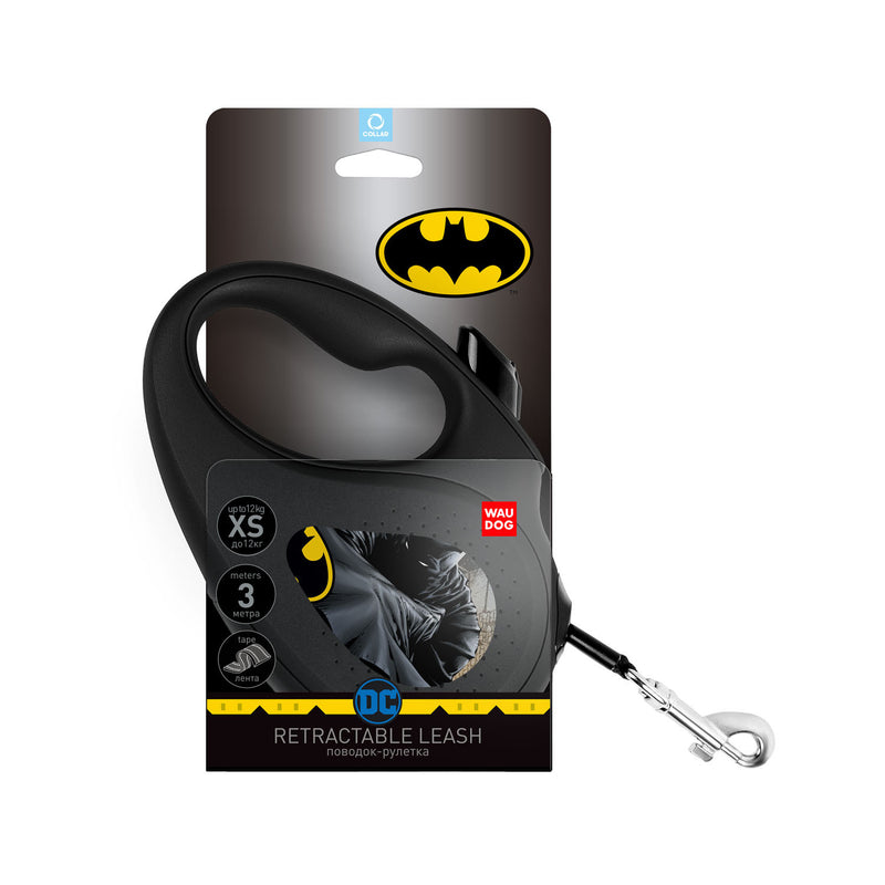 Lesa Retractabila pentru caini WAUDOG R-leash Batman