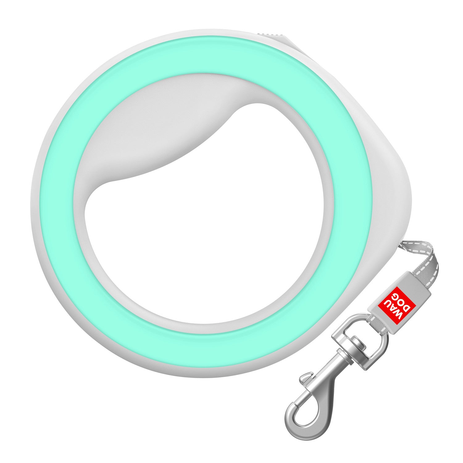 Lesa Retractabila pentru caini WAUDOG R-leash Verde- 2.9m