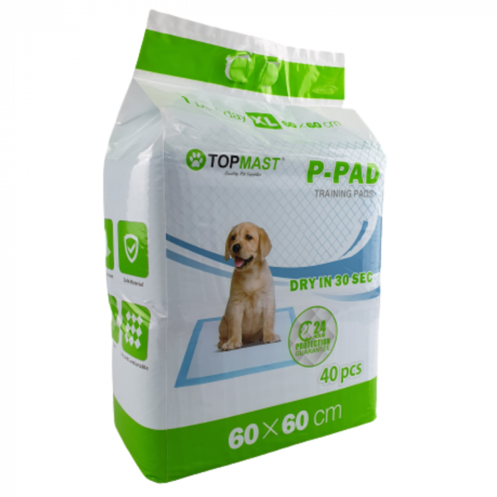 Trainer Pet Pad Topmast 60x60cm 40 buc pentru caini