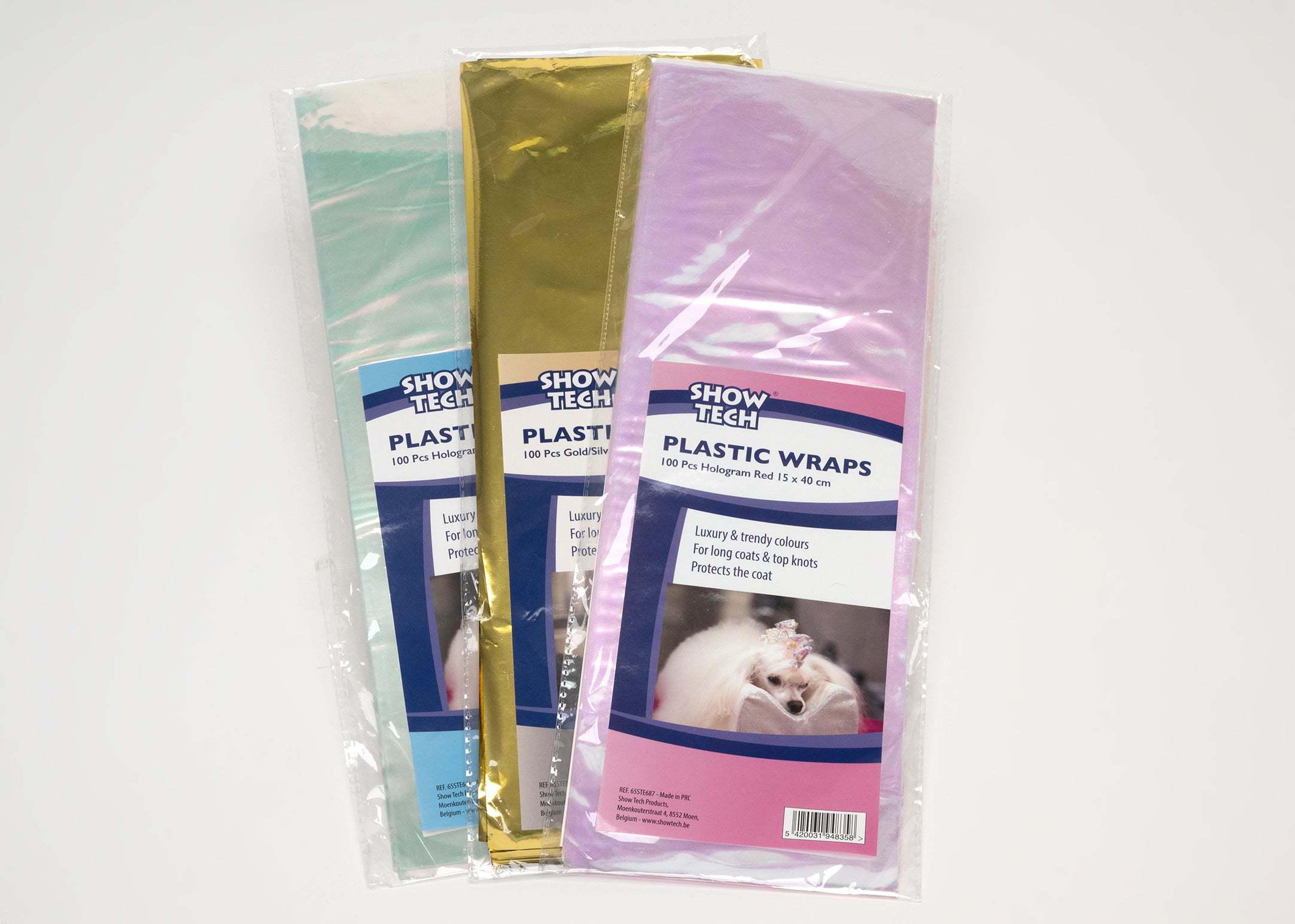 Show Tech plastic wraps model Holograma 15 x 40 cm-culori diverse