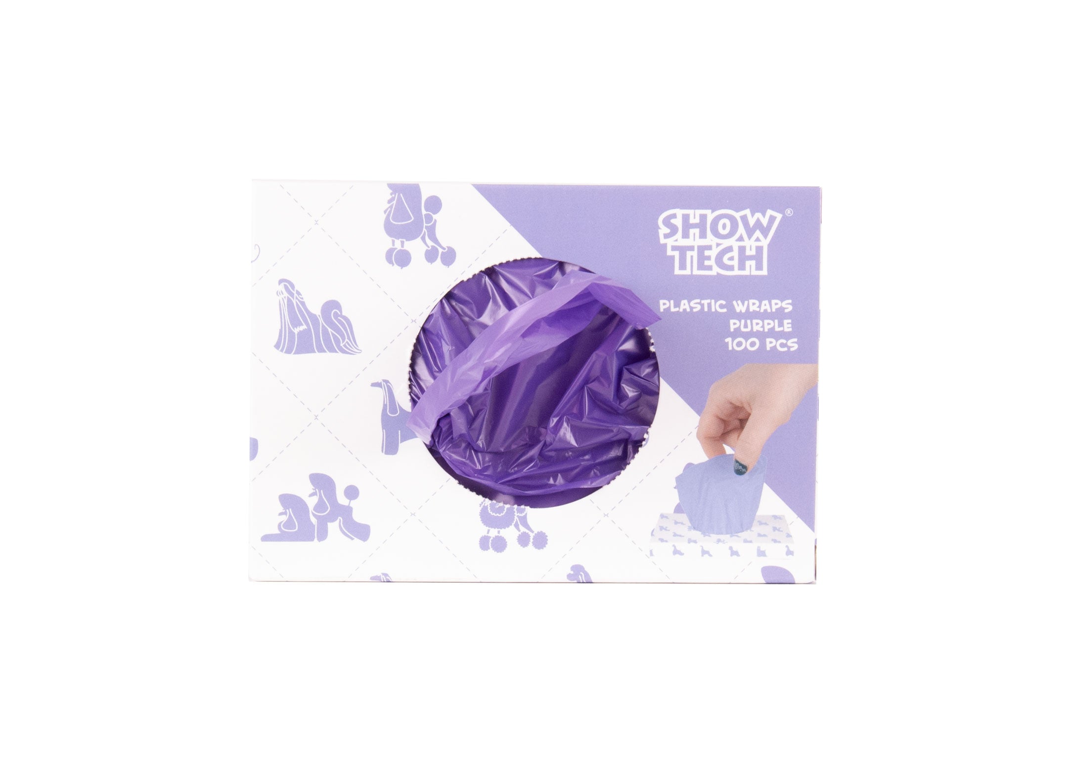 Show Tech Folie Impachetat 15x30cm- 100buc Mov