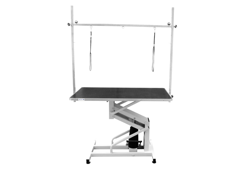 Masa profesionala de toaletaj- hidraulica 110x60x50-97cm neagră