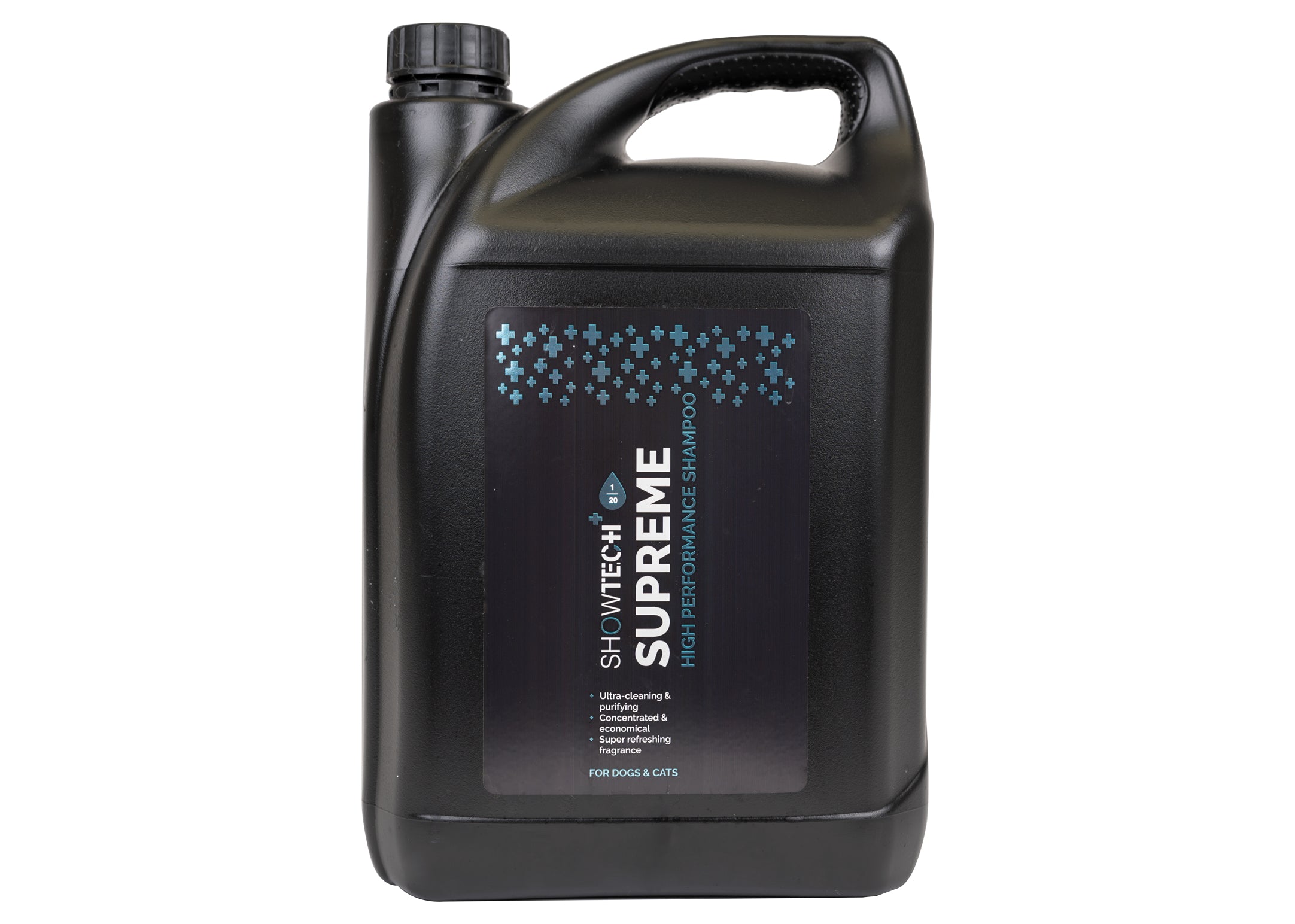 Show Tech+  Sampon Supreme 5L 1/20 pentru caini si pisici