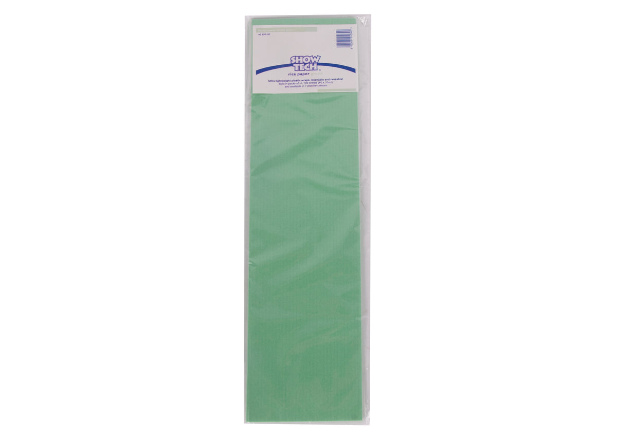 Show Tech Rice Paper - Hartie de Orez pentru Impachetat Verde