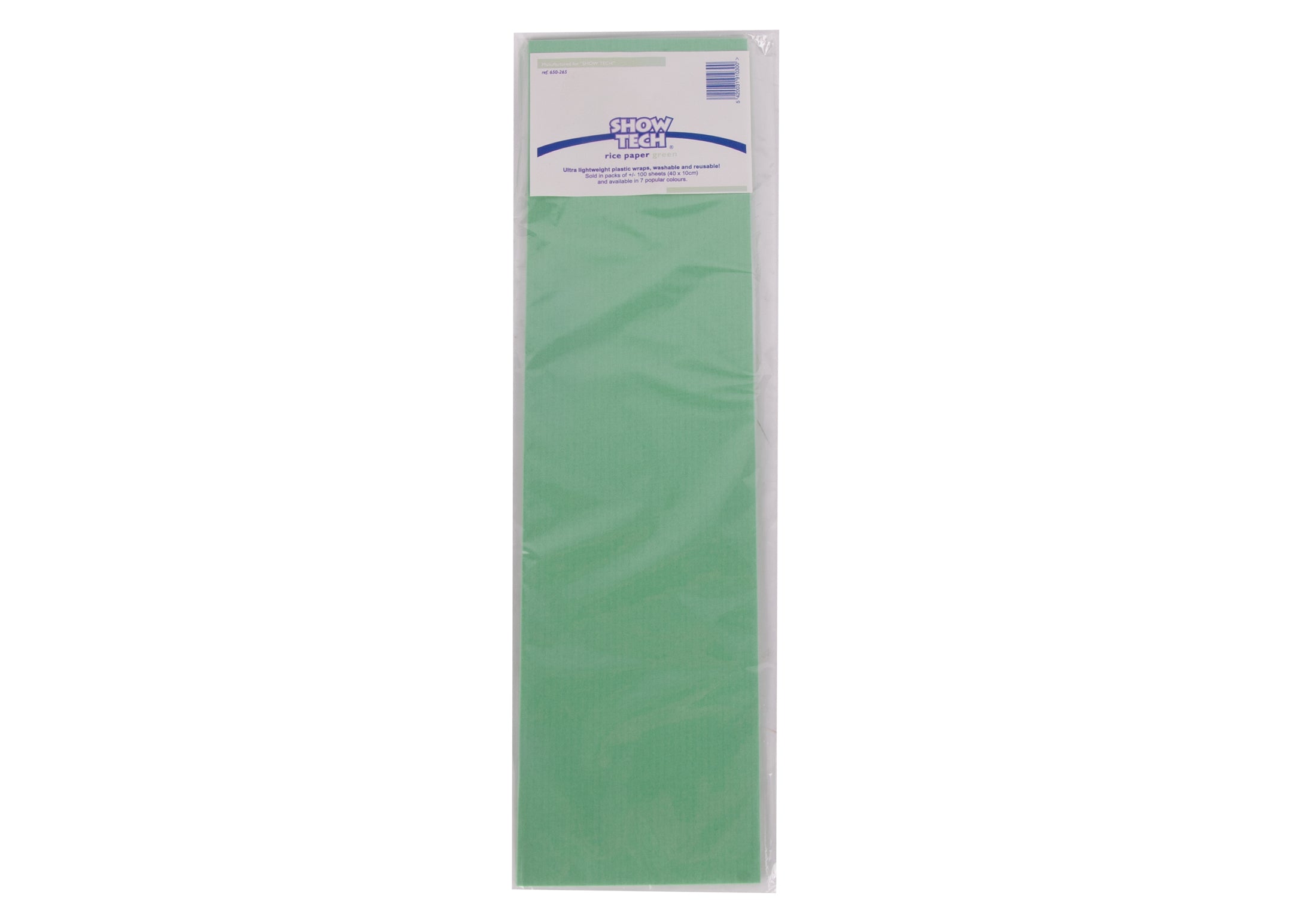 Show Tech Rice Paper - Hartie de Orez pentru Impachetat Verde