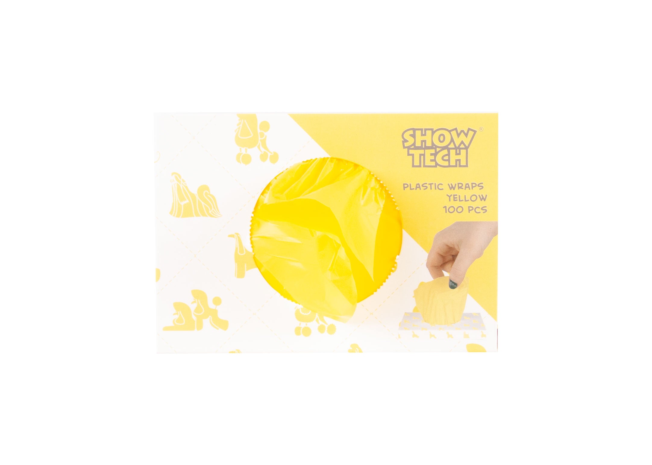 Show Tech Folie Impachetat 15x30cm- 100buc Galben