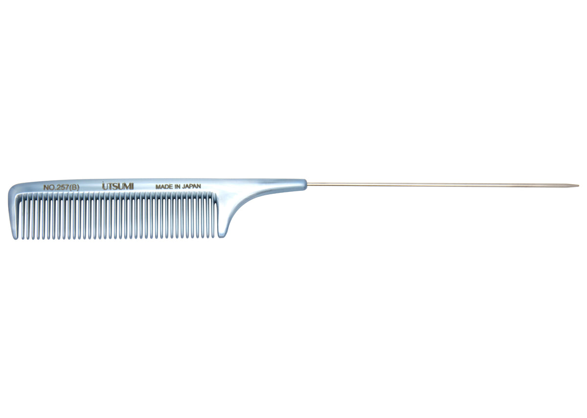 Pieptan Utsumi Ultem Needle 24.5cm Albastru