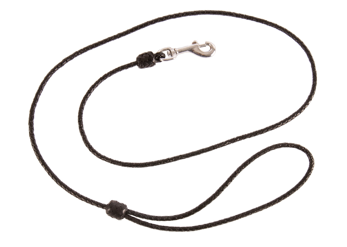 Dapper Dogs Lesa din piele de Bivol, Neagra