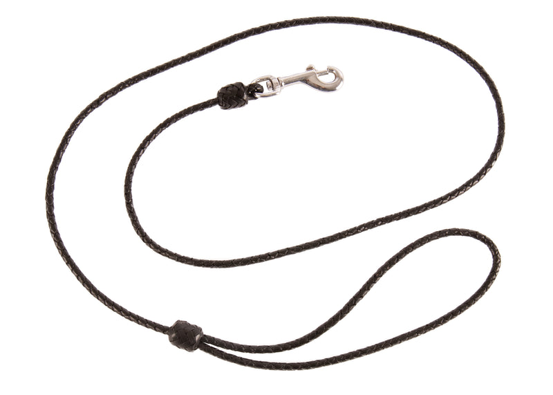 Dapper Dogs Lesa din piele de Bivol, Neagra