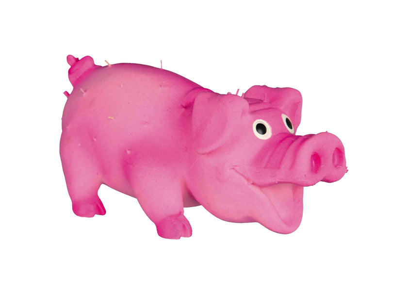 Jucarie pentru caini latex Chuckle City Porc 10cm