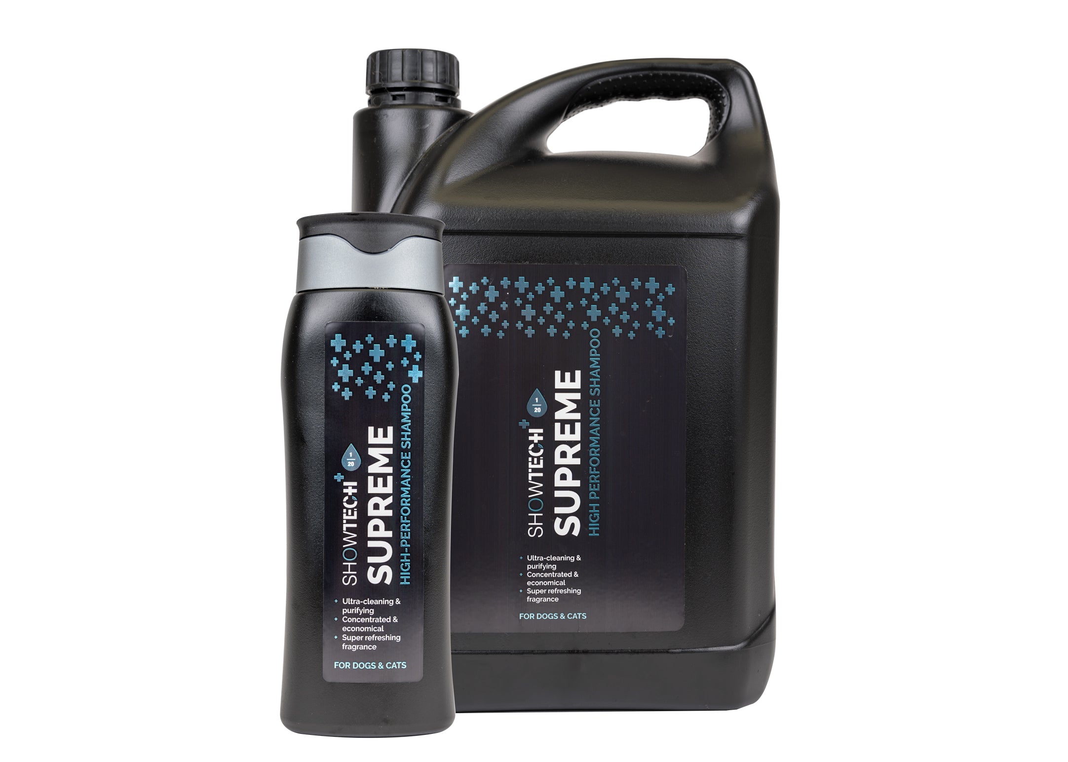 Show Tech+  Sampon Supreme 5L 1/20 pentru caini si pisici