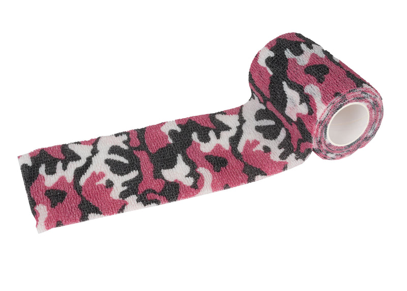 Bandaj model camuflaj 7,5 cm X 4,5m Roz