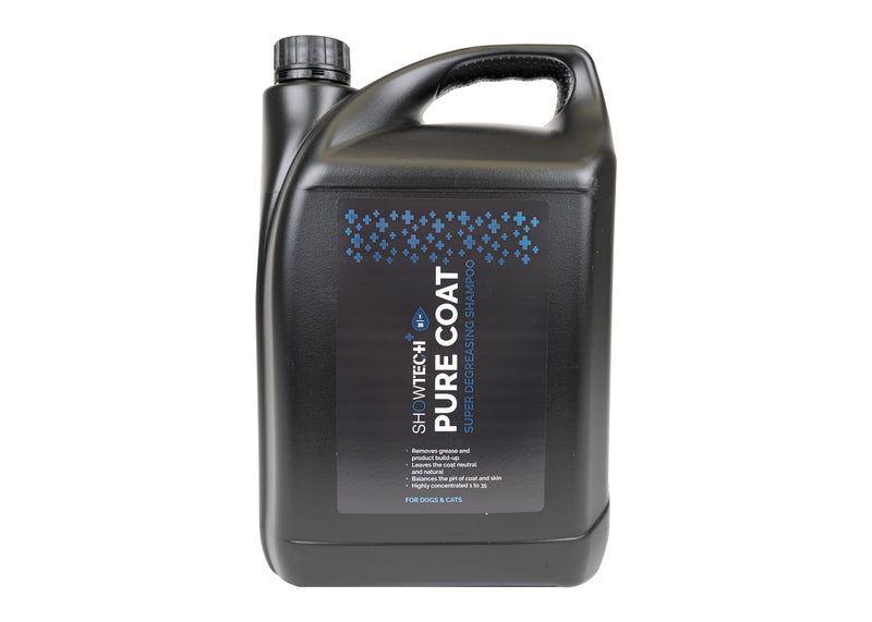 Show Tech+ Pure Coat Sampon Degresant 5L 1/35 pentru caini si pisici