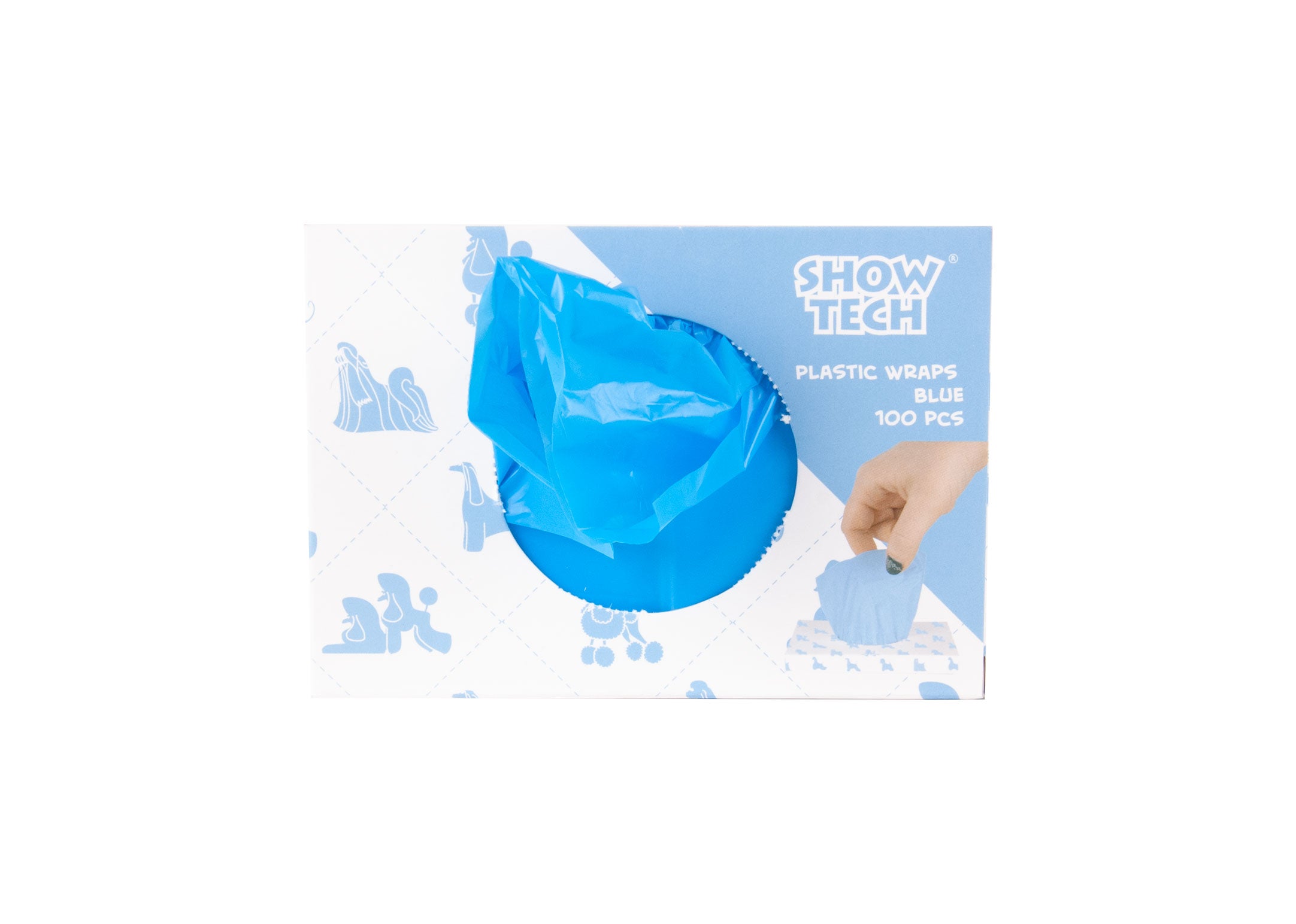 Show Tech Folie Impachetat 15x30cm- 100buc Albastru
