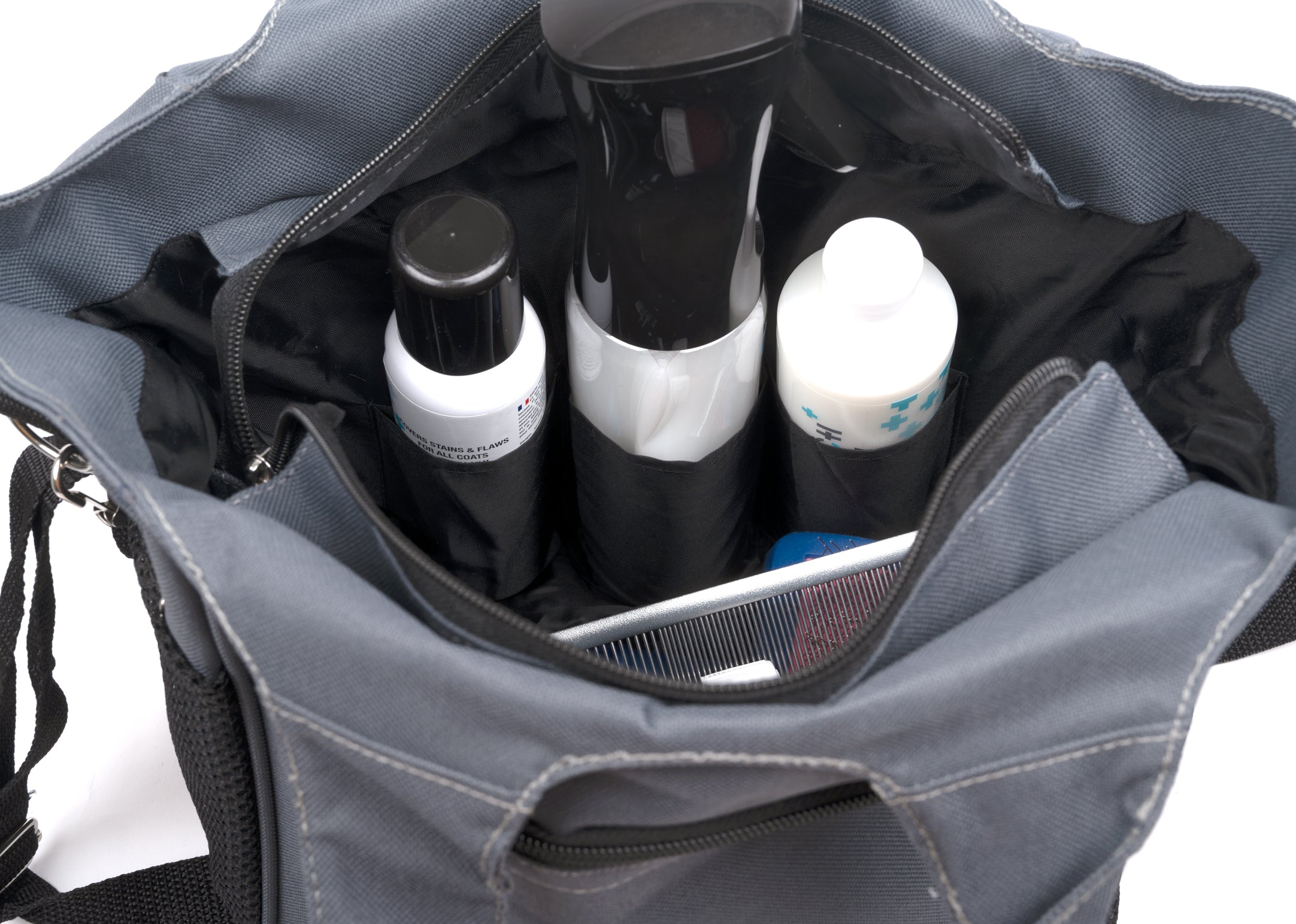 Show Tech Geanta Grooming de mana Neagra
