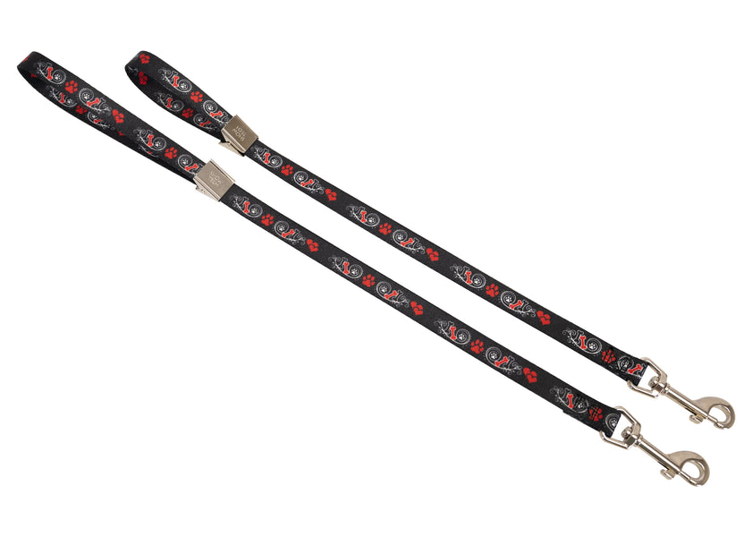 Show Tech Lesa pentru Masa de Toaletaj Neagra cu Inimi si Labute