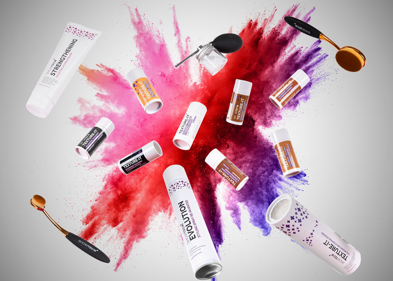 Show Tech+ Texture it - Pudra pentru stripat si volum- negru