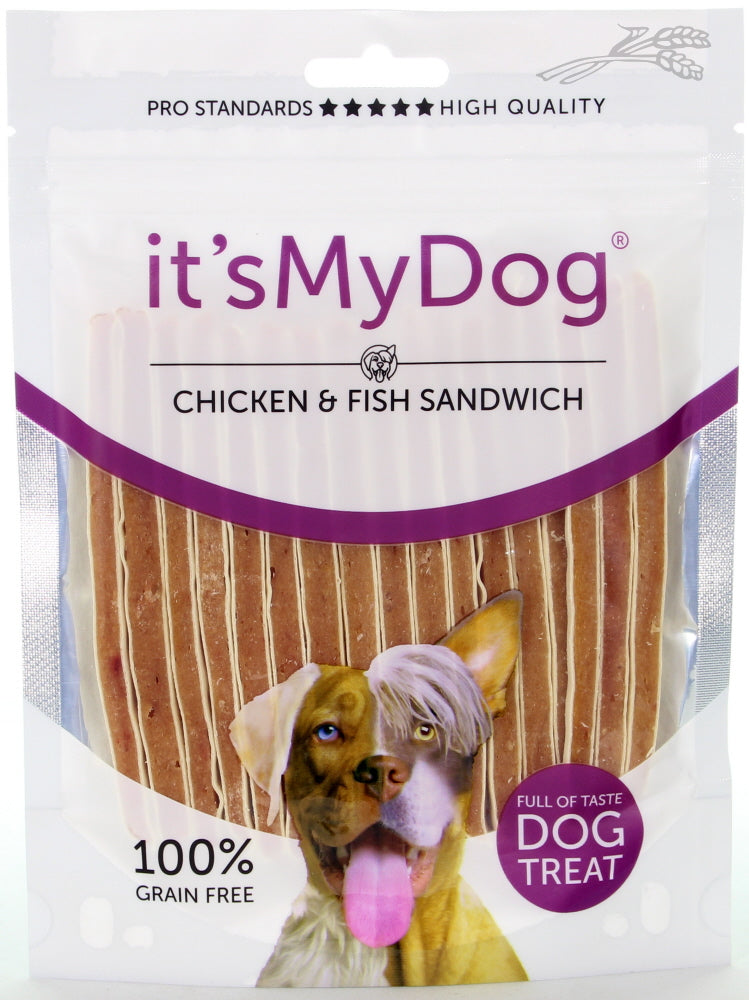 It's My Dog Recompense pentru caini Pui&Peste Sandwich 85 g