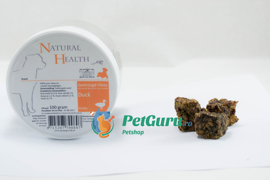 Recompense pentru Caini din Carne de Rata Natural Health - PetGuru