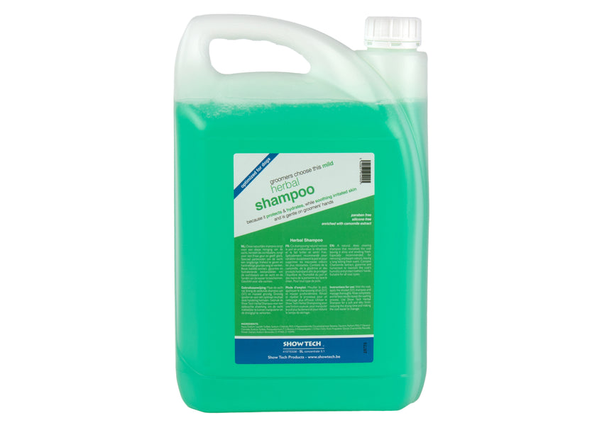 Show Tech Sampon Herbal 5L pentru Caini, Pisici si Cai