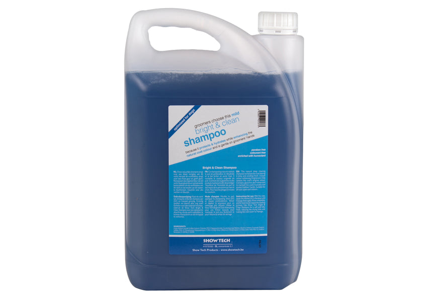 Show Tech Sampon Bright & Clean 5L pentru caini, pisici si cai