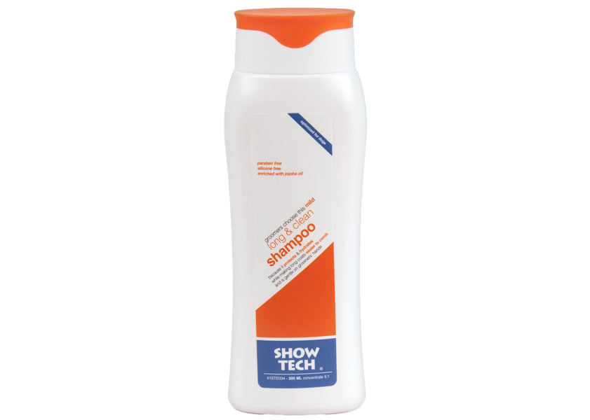 Show Tech Sampon Long & Clean 300 ml pentru Caini, Pisici si Cai